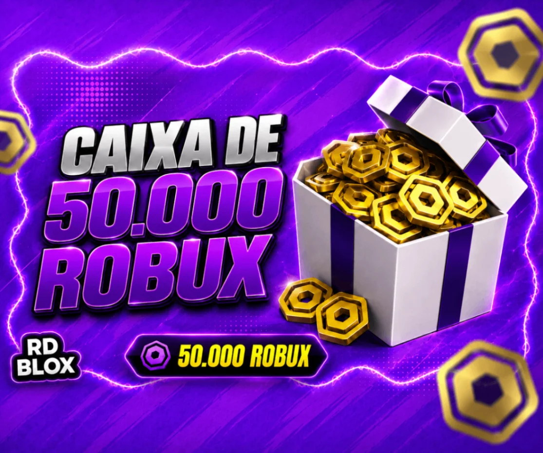 🍀 CAIXA DE ROBUX (GARANTIDO) PODE CONTER ATÉ 50.000 ROBUX