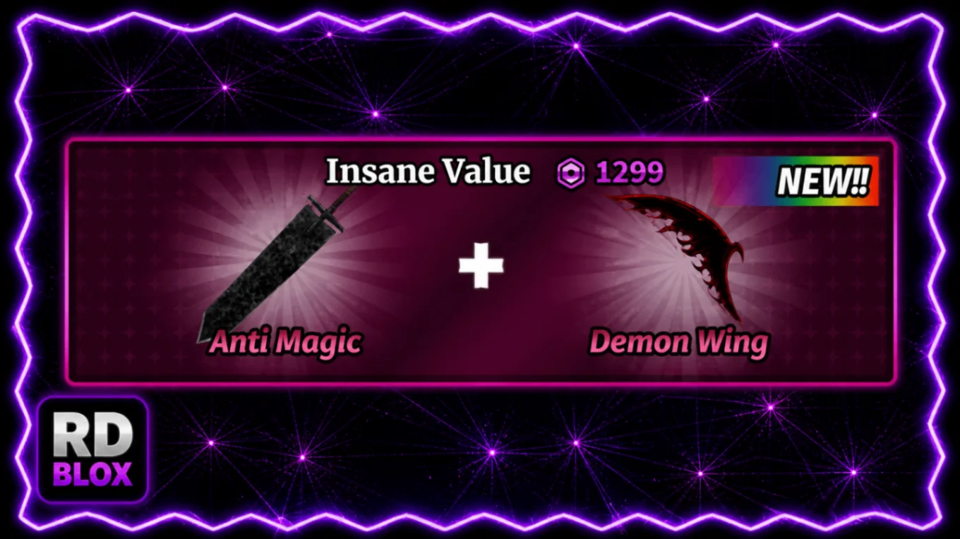🎁 ANTI MAGIC + DEMON WING