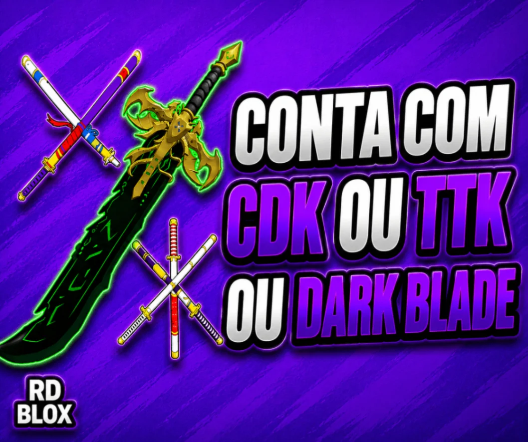 ⚔️ LVL 2800 1  LVL 2800 COM 1 GARANTIDA ( CDK, TTK OU DARK BLADE